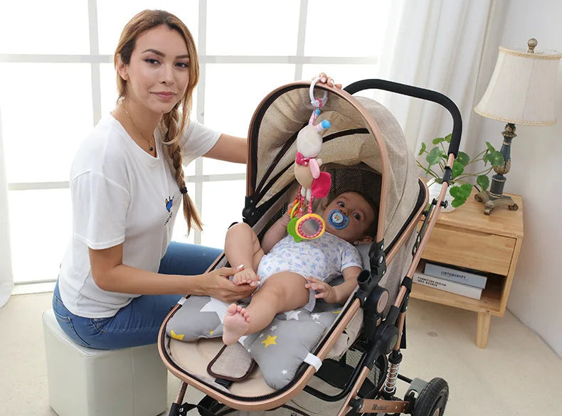 Newborn Baby Plush Stroller Toys Baby Rattles Mobiles Cartoon Animal Hanging Bell Educational Baby Toys 0-12 Months Speelgoed by Smarsty