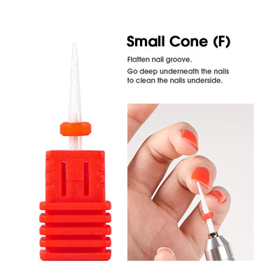 Electric Manicure Drill Bit with Ceramic Burr - Smarsty