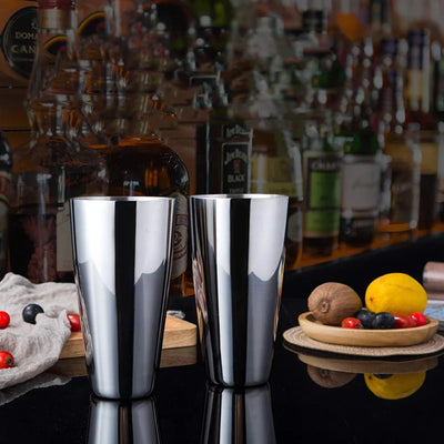 Professional Stainless Steel Boston Shaker Bar Set - Smarsty