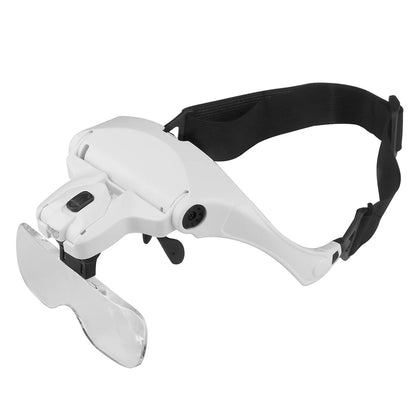 Illuminated Magnifying Glasses with Adjustable LED Lights - Smarsty