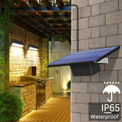 Upgraded Solar Pendant Lights with Auto On Off Feature - Smarsty
