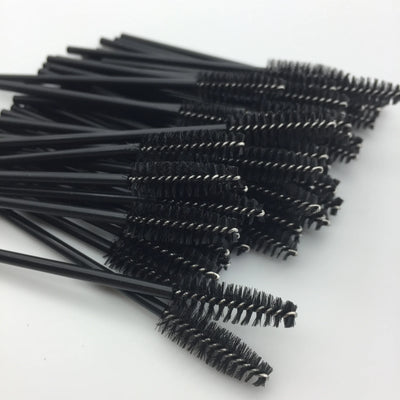 5/25/50 PCS Makeup Brushes Pink Crystal Eyelashes Brush Reusable Fake Lashes Extension Supplies False Eyelash Make up Tool Hot - Smarsty