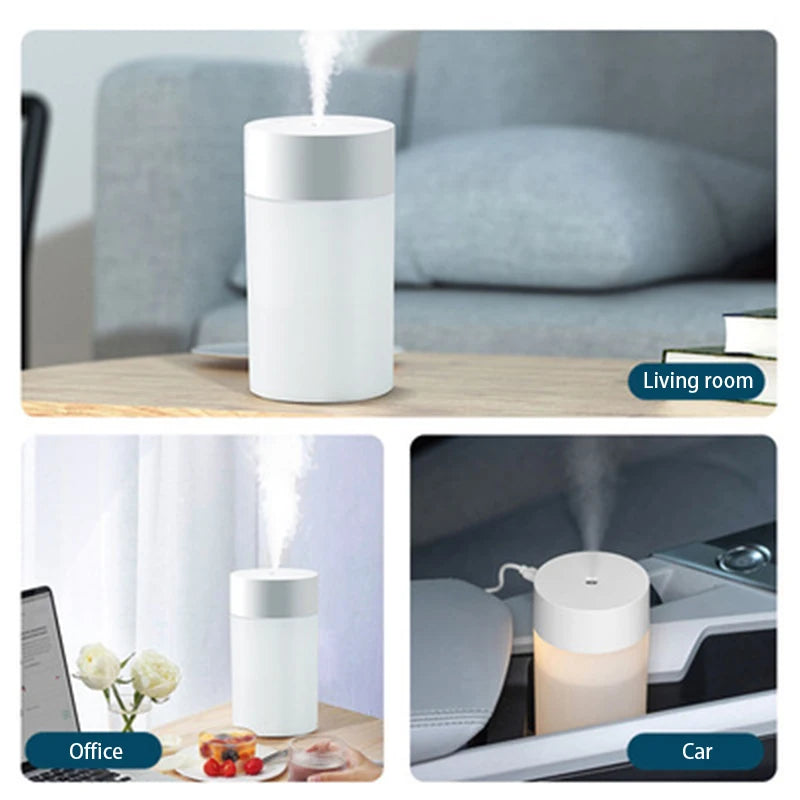 USB Ultrasonic Air Humidifier With LED Light - Smarsty