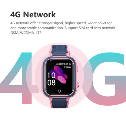 Kids 4G Smart Watch with GPS and Video Call - Smarsty