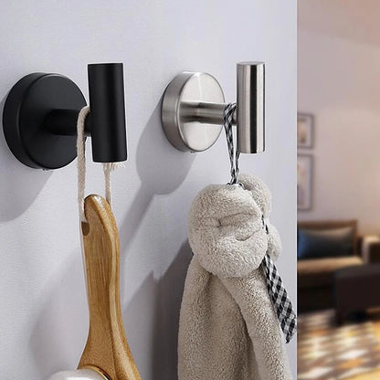 Stainless Steel Bathroom Hardware Set with Towel Rack - Smarsty