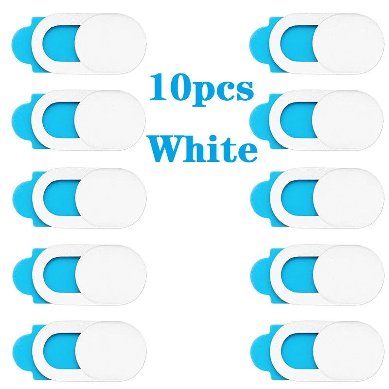20/10/5/1pcs Sliding Webcam Cover Laptop Camera Cover Slider Phone Antispy For iPad PC Macbook Tablet lenses Privacy Sticker - Smarsty