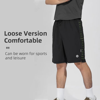 ROCKBROS Running Shorts Unisex Clothing Exercise Gym Shorts Spandex Jogging Fitness Breathable Cycling Outdoor Sports Asian Size - Smarsty