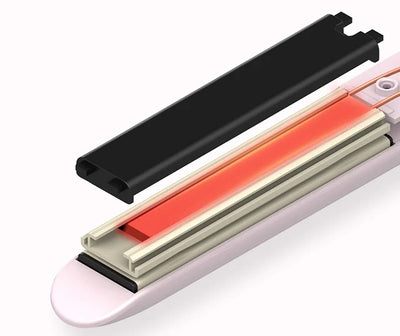 3-in-1 Hair Straightener and Curling Iron with Anti-Scalding Feature - Smarsty