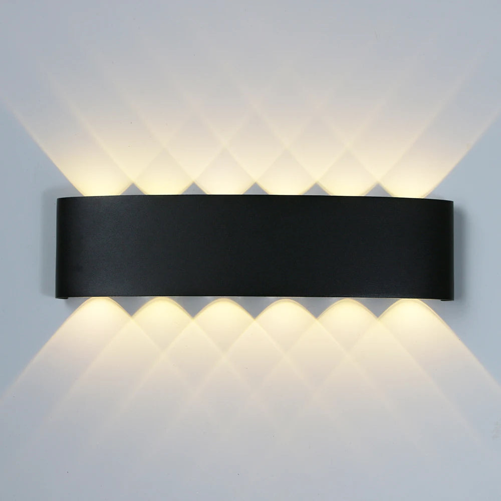 Outdoor Waterproof LED Wall Lamp for Stylish Illumination - Smarsty