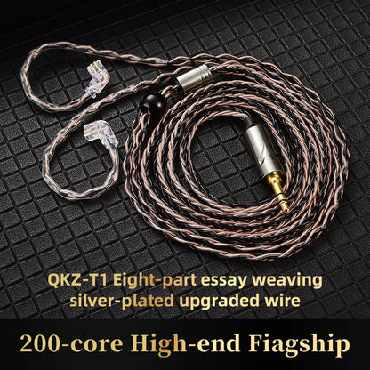 QKZ T1 HiFi Earphone Upgrade Cable with MMCX Connector - Smarsty