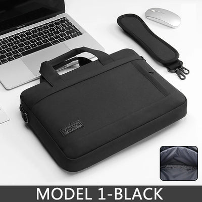 Durable Canvas Laptop Sleeve Case With Zipper Closure - Smarsty