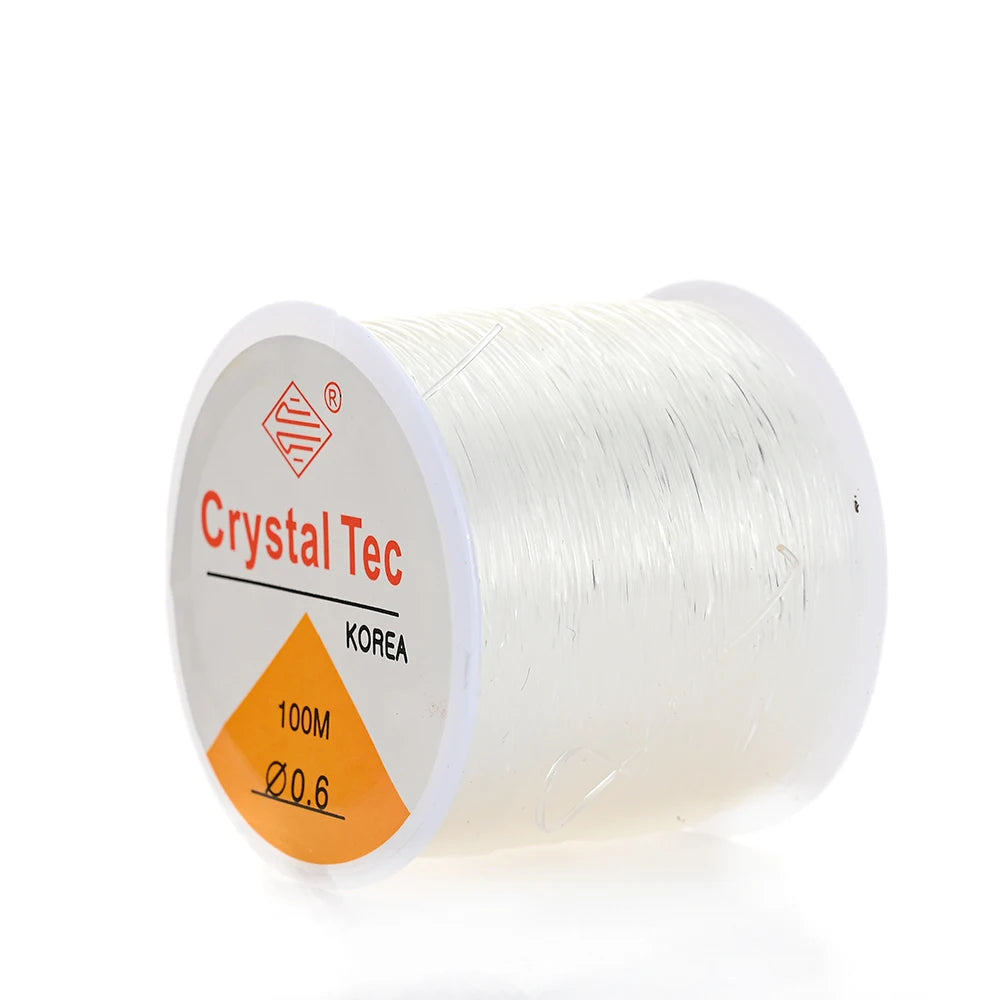 Transparent Elastic Cord Thread For Jewelry Making Durable - Smarsty