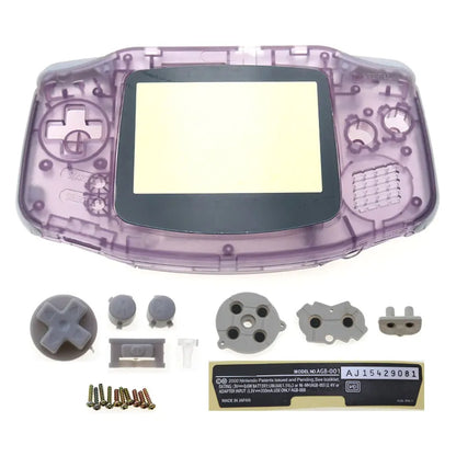 GBA Console Plastic Shell Case With Button Kit - Smarsty