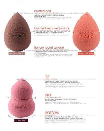 IMAGIC Beauty Sponge Makeup Tool for Flawless Application - Smarsty