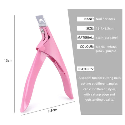 Professional Acrylic Nail Cutter for Precise Trimming - Smarsty