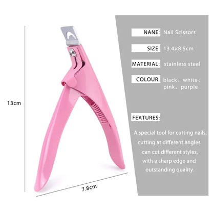Professional Acrylic Nail Cutter for Precise Trimming - Smarsty