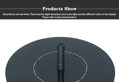 Solar Powered Mini Water Fountain for Garden Decoration - Smarsty