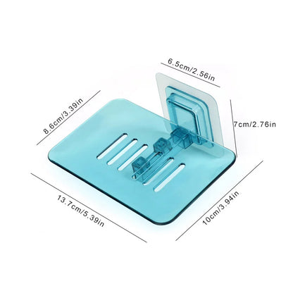 No Drilling Wall Mounted Soap Rack with Double Layer Design - Smarsty