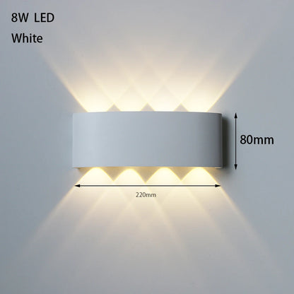 Outdoor Waterproof LED Wall Lamp for Stylish Illumination - Smarsty