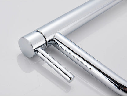 Brushed Gold Bathroom Faucet with Hot Cold Mixer - Smarsty