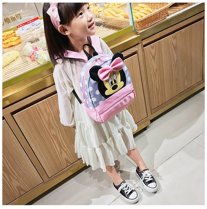 Cute Cartoon Kids Backpack Minnie Mouse Style For Toddlers - Smarsty