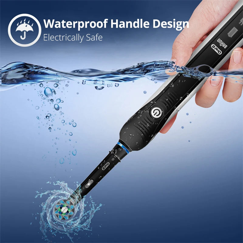 Oral B Electric Toothbrush Pro 4000 with Pressure Sensor - Smarsty