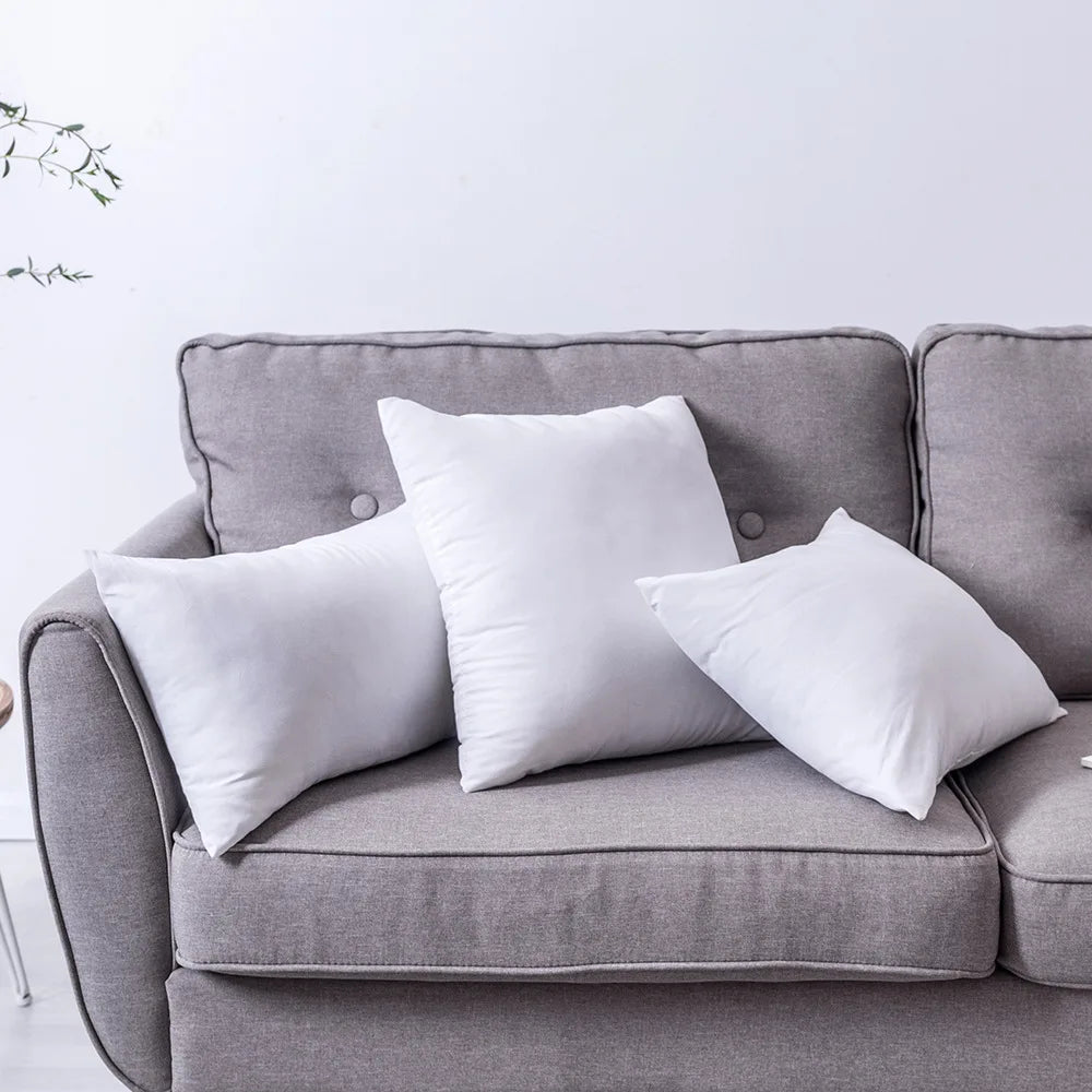 Standard White Bounce Back Pillow Cushion for Home Decor - Smarsty