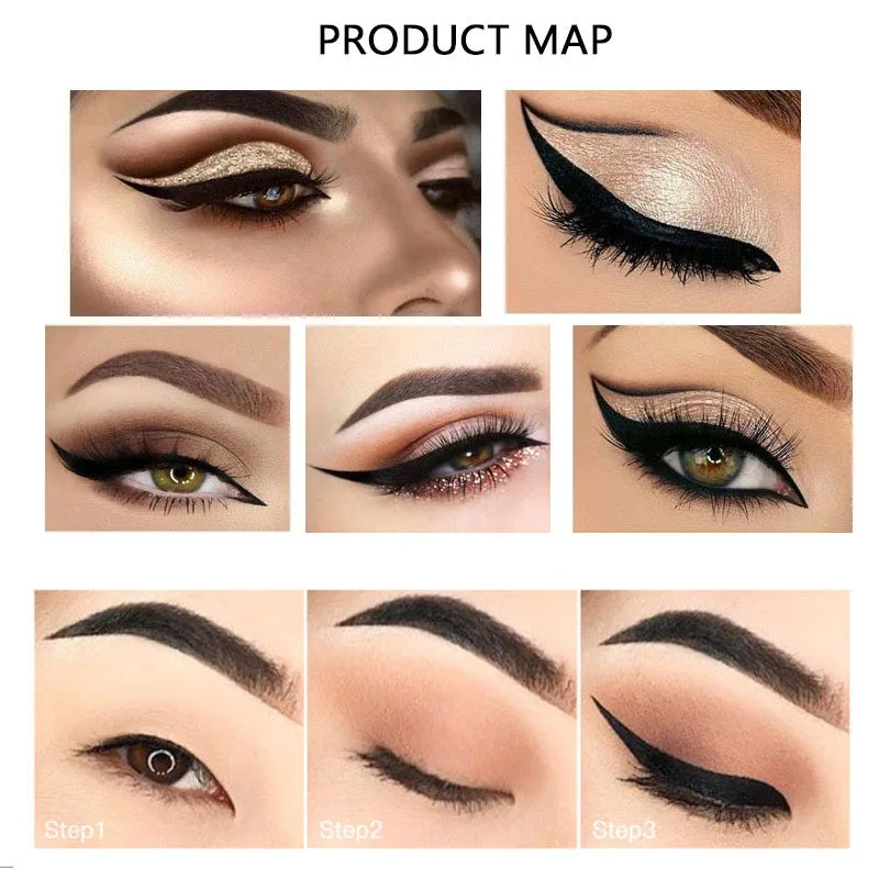 Black Liquid Eyeliner Pen Long Lasting Waterproof Formula - Smarsty