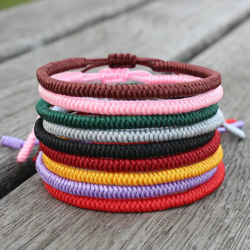 Tibetan Buddhist Adjustable Bracelet for Lucky Charm - Smarsty