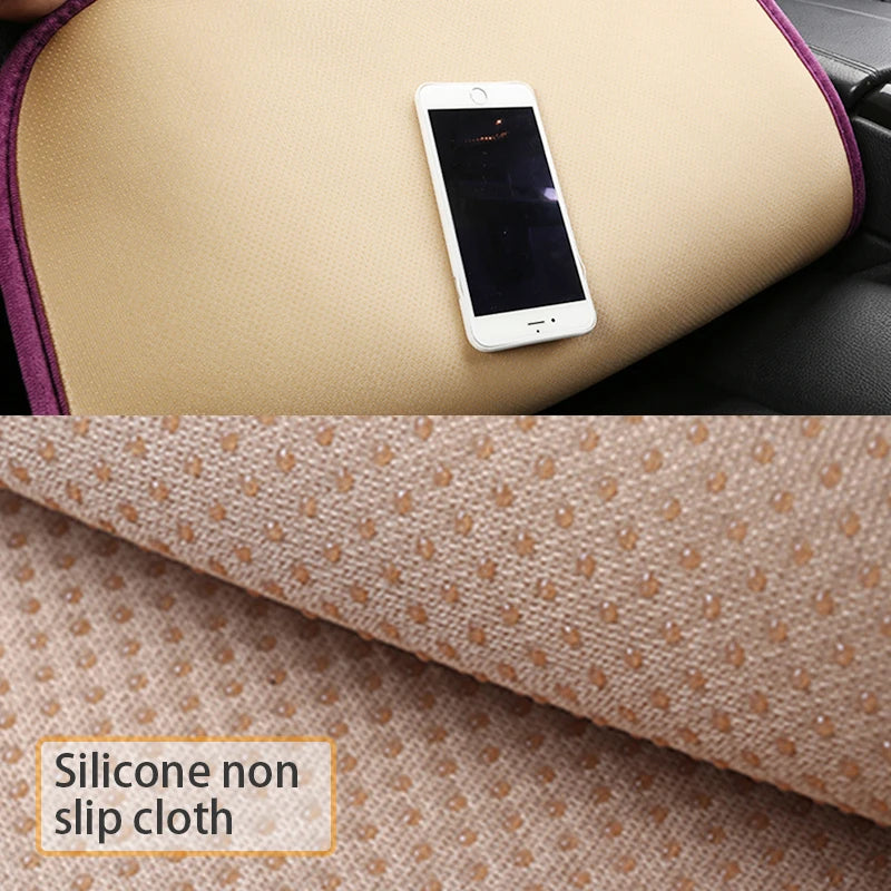 Plush Car Seat Cover Anti Slip Cushion Universal Fit - Smarsty