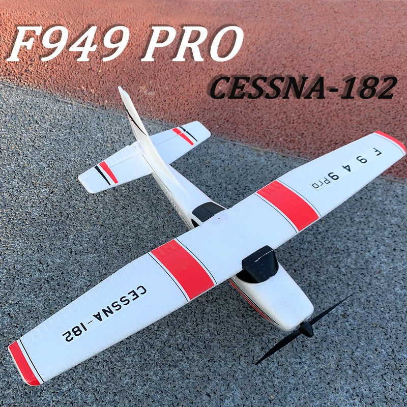 WLtoys F949 2.4G 3D6G 3Ch RC Airplane Fixed Wing Plane Outdoor Toys Drone RTF Upgrade Version Digital Servo F949S With Gyroscope - Smarsty
