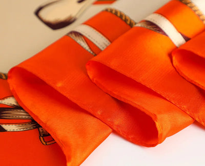 Luxury Satin Silk Scarf for Women Sun Protection - Smarsty