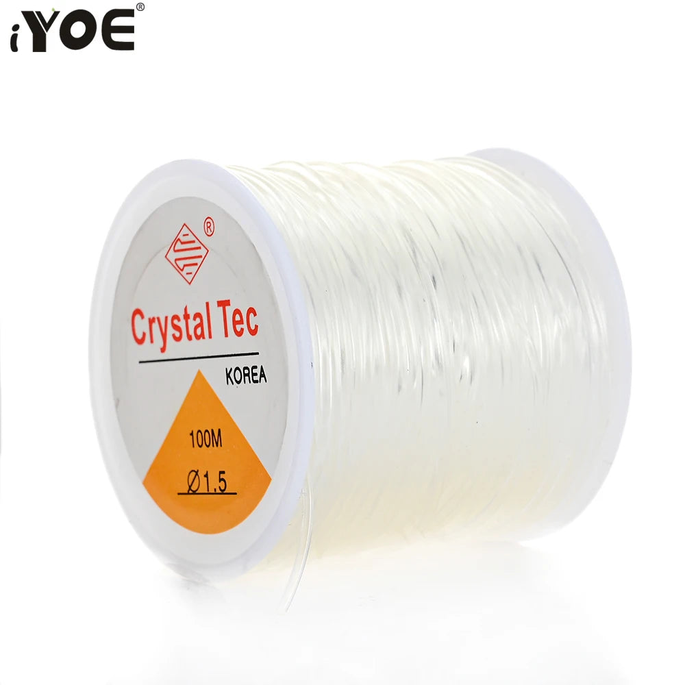 Transparent Elastic Cord Thread For Jewelry Making Durable - Smarsty