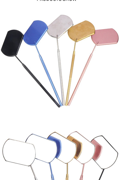 Eyelash Extension Magnifying Mirror with Long Handle - Smarsty