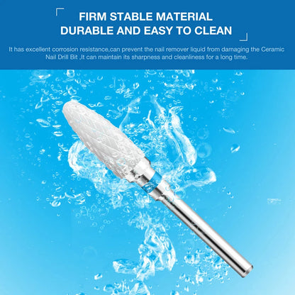 Ceramic Nail Drill Bits for Precision Manicure - Smarsty