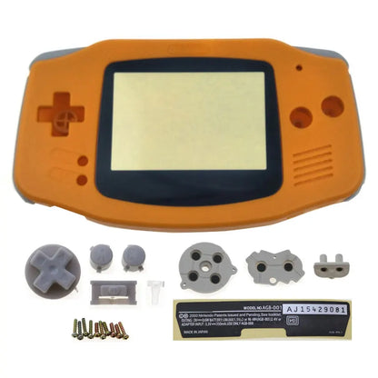 GBA Console Plastic Shell Case With Button Kit - Smarsty