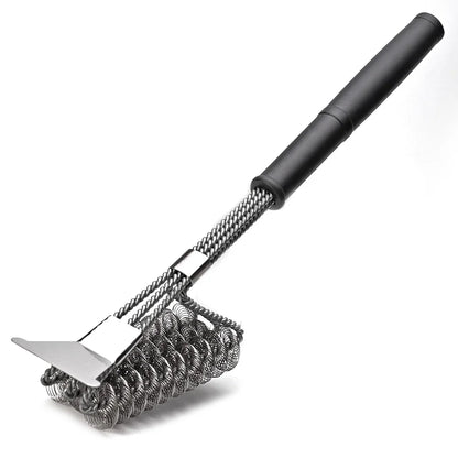 Bristle Free Grill Brush Rust Resistant Stainless Steel - Smarsty