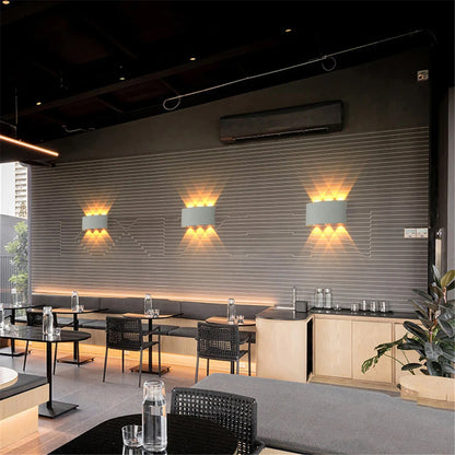 Outdoor Waterproof LED Wall Lamp for Stylish Illumination - Smarsty