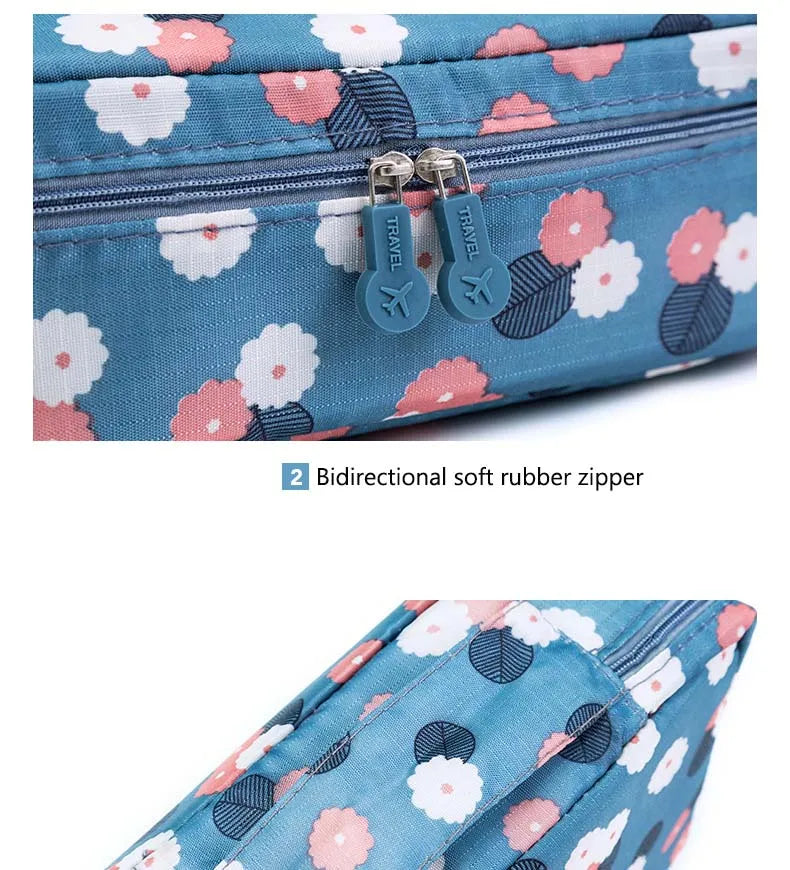 Outdoor Travel Cosmetic Bag Waterproof Organizer For Women - Smarsty