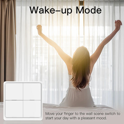 Tuya Smart Wireless Zigbee Wall Light Switch - Smarsty