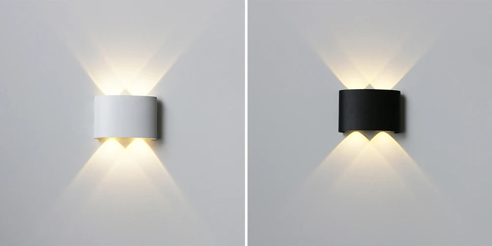 Outdoor Waterproof LED Wall Lamp for Stylish Illumination - Smarsty