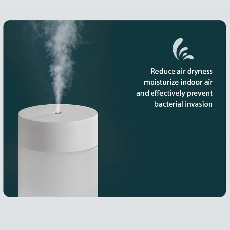 USB Ultrasonic Air Humidifier With LED Light - Smarsty
