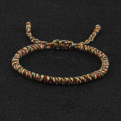 Tibetan Buddhist Adjustable Bracelet for Lucky Charm - Smarsty