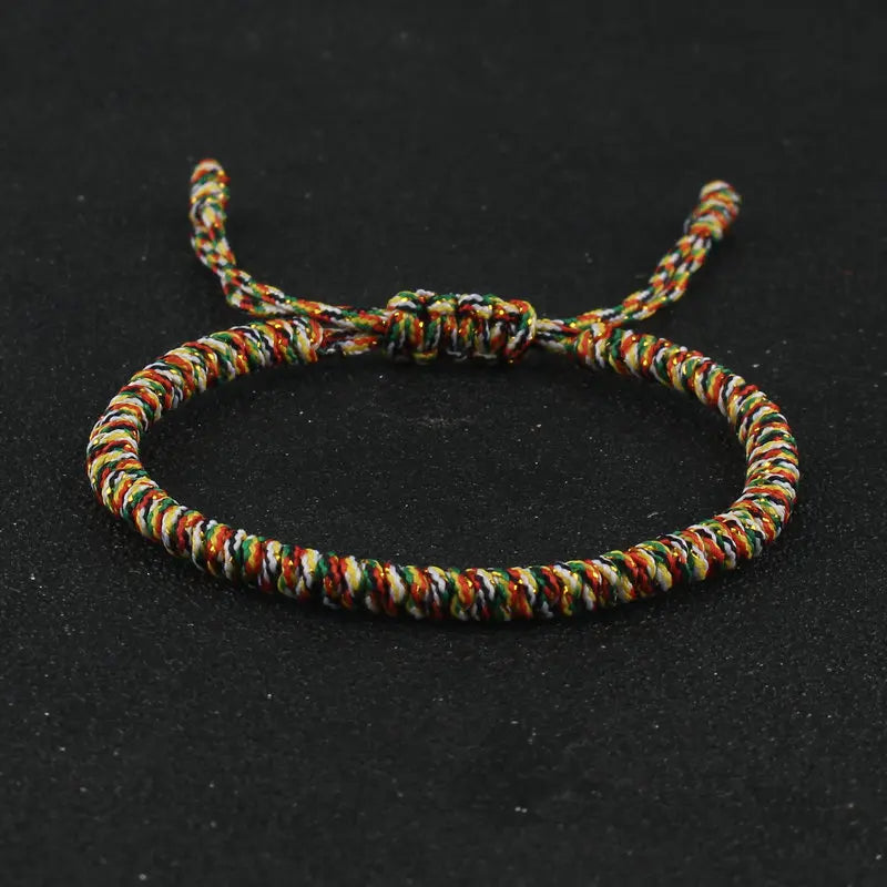 Tibetan Buddhist Adjustable Bracelet for Lucky Charm - Smarsty