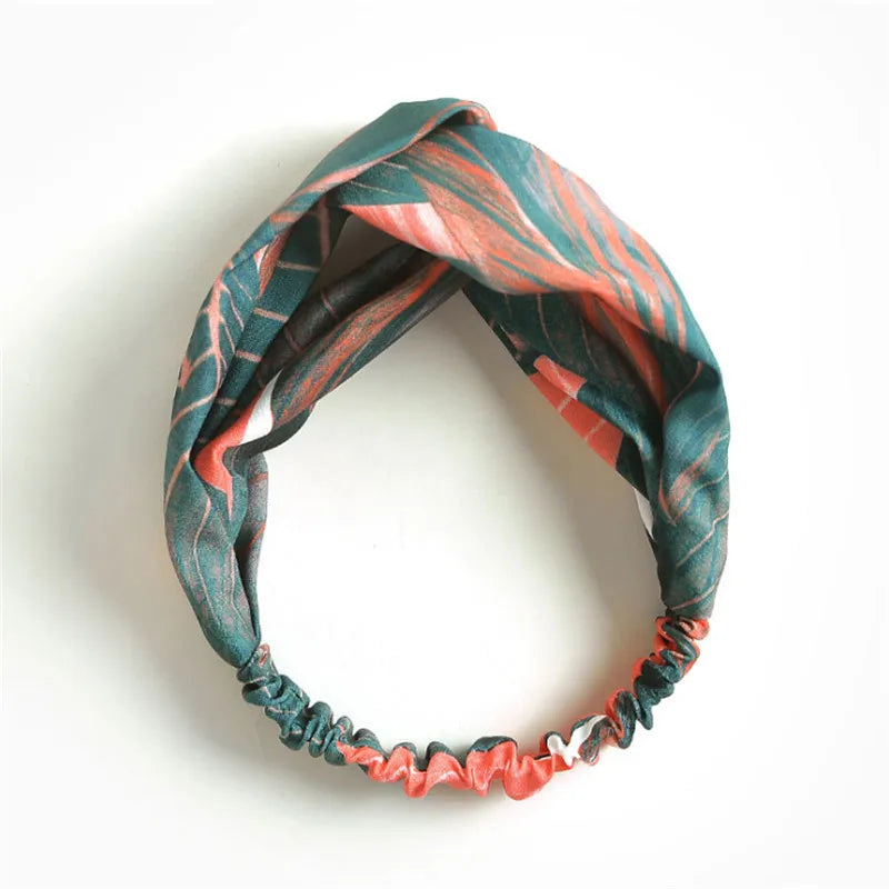 Bohemian Print Headbands For Women Comfortable Stretch - Smarsty