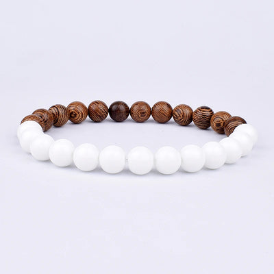 Volcanic Stone Bracelet for Men with Mood Tracking Feature - Smarsty