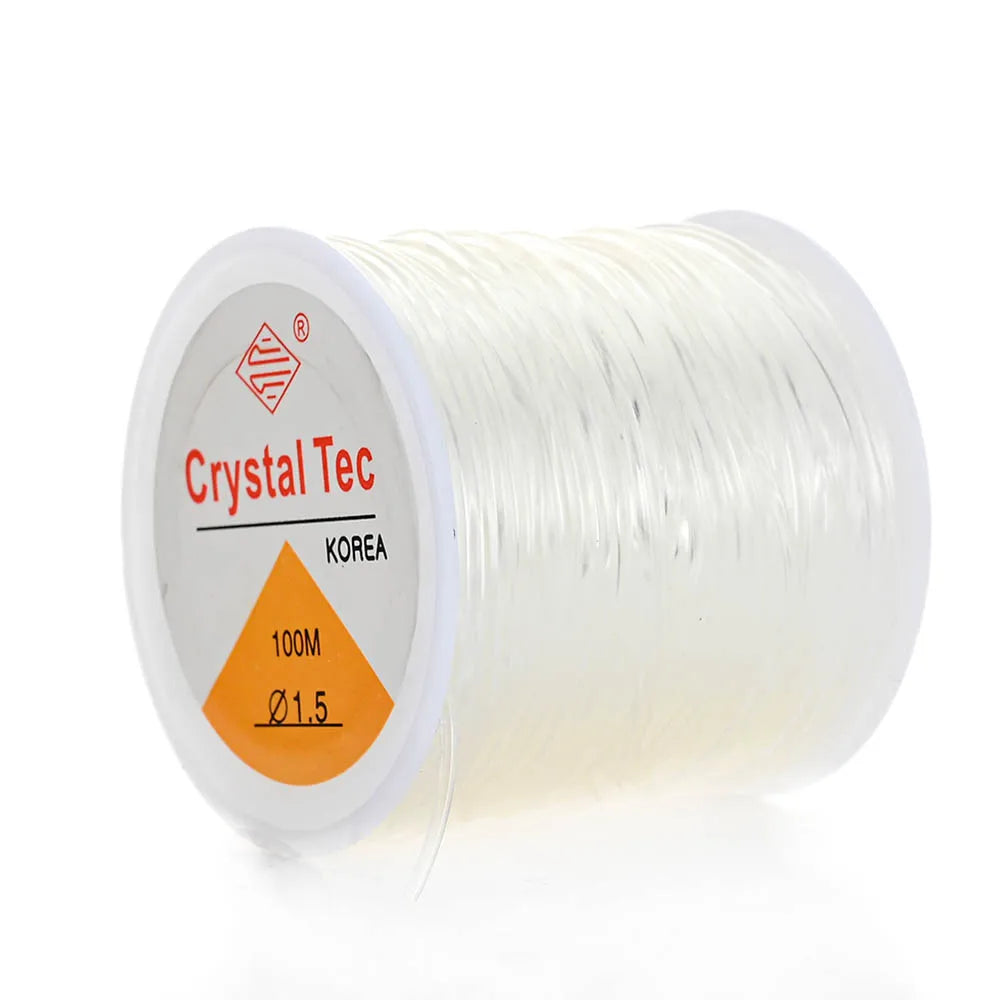 Transparent Elastic Cord Thread For Jewelry Making Durable - Smarsty