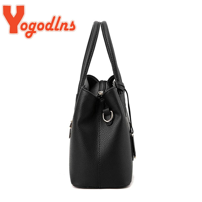 Designer Leather Handbags For Women Luxury Shoulder Bag - Smarsty