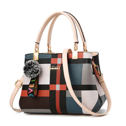 PU Leather Crossbody Handbag For Women With Zipper - Smarsty
