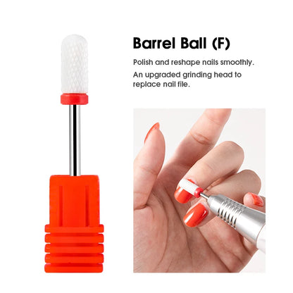 Electric Manicure Drill Bit with Ceramic Burr - Smarsty